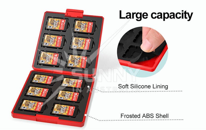 Game Card Case Holder Storage Box Carry Cover For Nintendo Switch / Switch Lite Carousel 2