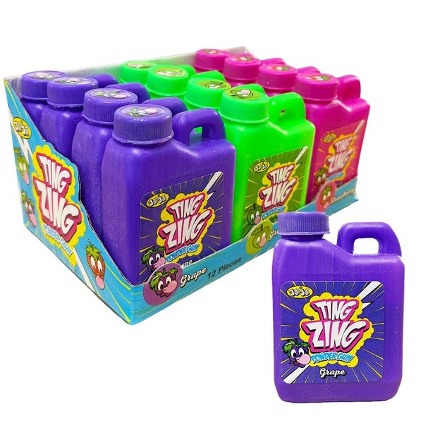 JOJO Ting Zing Powder Gum 40g - Carton of 12 Carousel 1