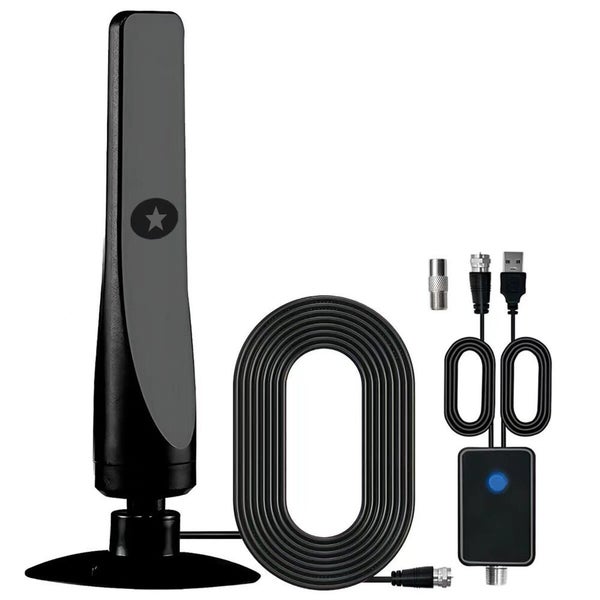 2pcs 4K Rewave Antena, TV Antenna, Suction Cup TV Antenna Plug Play 3m Cable ... Carousel 2
