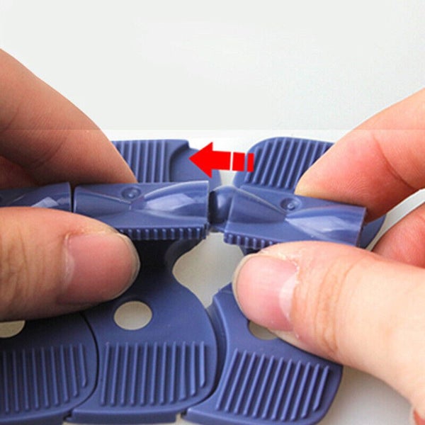 50 PCS Anti-gravity Race Track Car Set Assembling Rail Car Toy for Kid Boy Girl Carousel 2