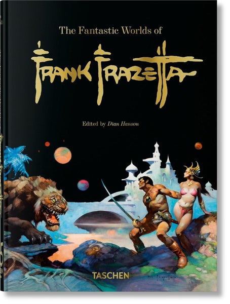 The Fantastic Worlds of Frank Frazetta. 45th Ed. by Dan Nadel - Hardcover Carousel 1