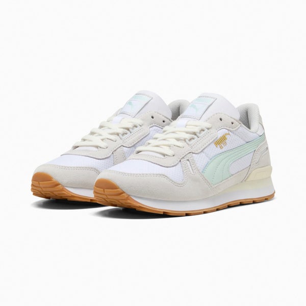 Puma RX 737 Mesh Wns White Grey Green Women Lifestyle Casual Shoes 401392-02 Carousel 16