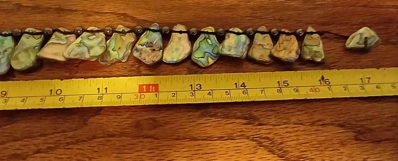 Mid-20th century, Paua and freshwater pearl necklace Carousel 5