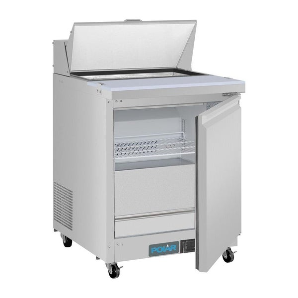 Polar U-Series Single Door Mega Top Preperation Counter Carousel 2