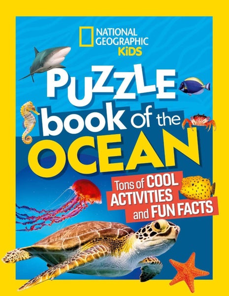 National Geographic Kids Puzzle Book of the Ocean by National Geographic Kids - Carousel 1