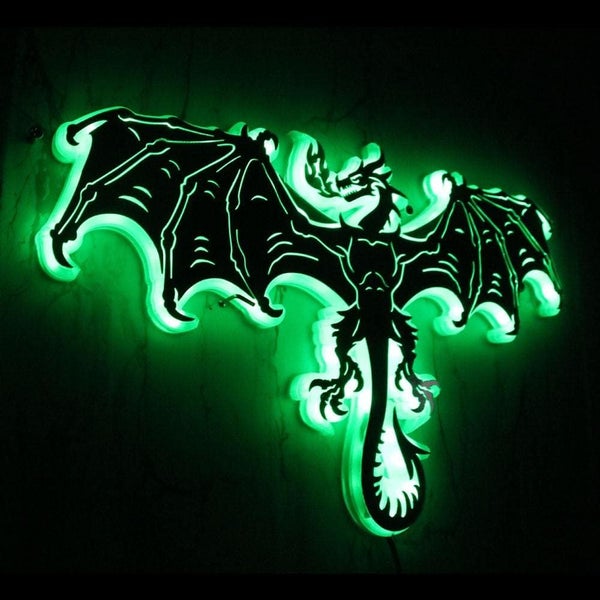 Evil Dragon Mirror Light629317164878111122
