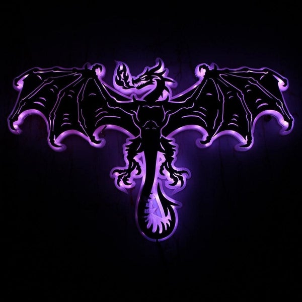 Evil Dragon Mirror Light62931716487811114