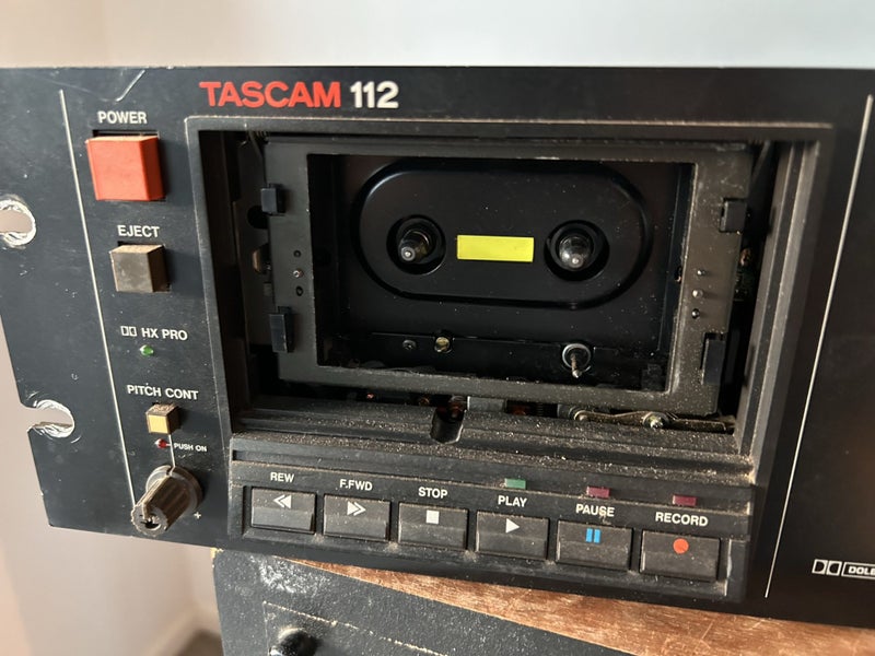 TASCAM 112 pro tape deck Carousel 3