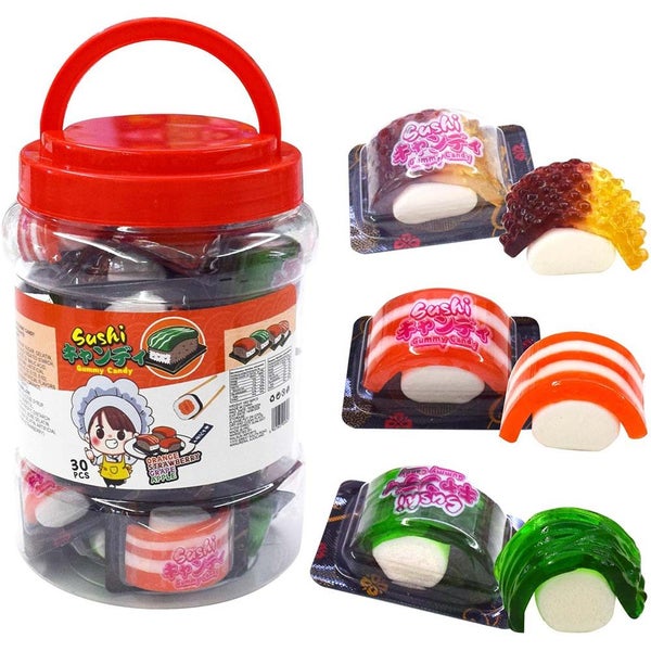 Sushi Gummy 15g - Jar of 30 Carousel 1
