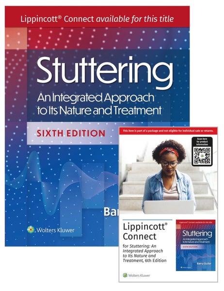 Stuttering 6e Lippincott Connect Print Book and Digital Access Card Package by B Carousel 1