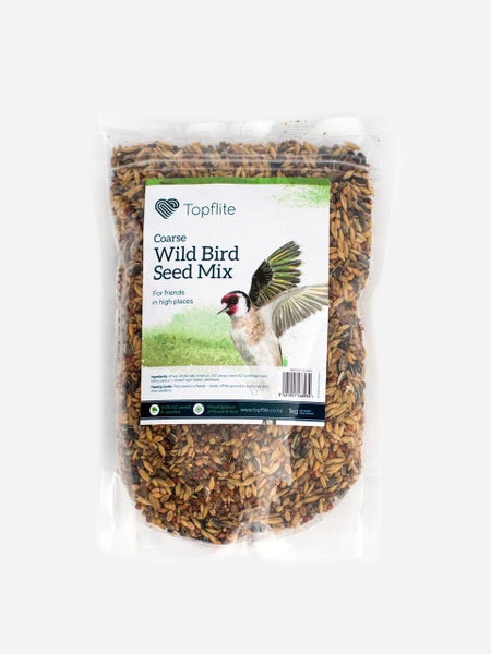 Topflite Wild Bird Seed Mix Coarse 1KG Carousel 1