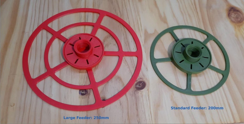 Large Nectar Bird Feeder Kit - Red Colour - Good for Tui and Bellbird62936666265986113