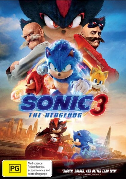 SONIC THE HEDGEHOG 3 (DVD) Carousel 1