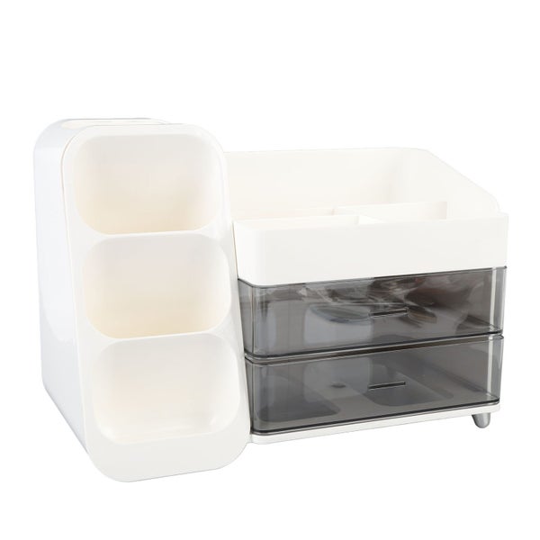 cosmetic display case skincare storage box Makeup Organizer Large Capacity Multi Carousel 2