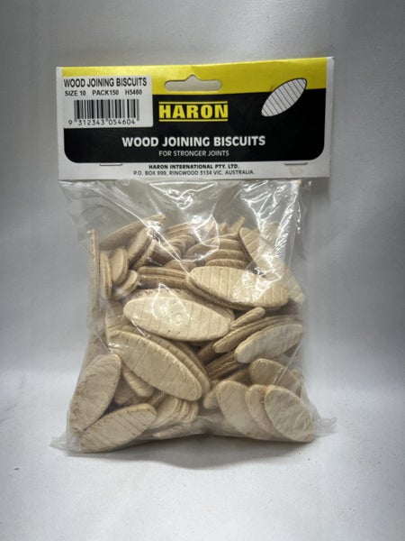 Wood Jointing Biscuits - Size #10 - 150 PACK! - BARGAIN! Carousel 1