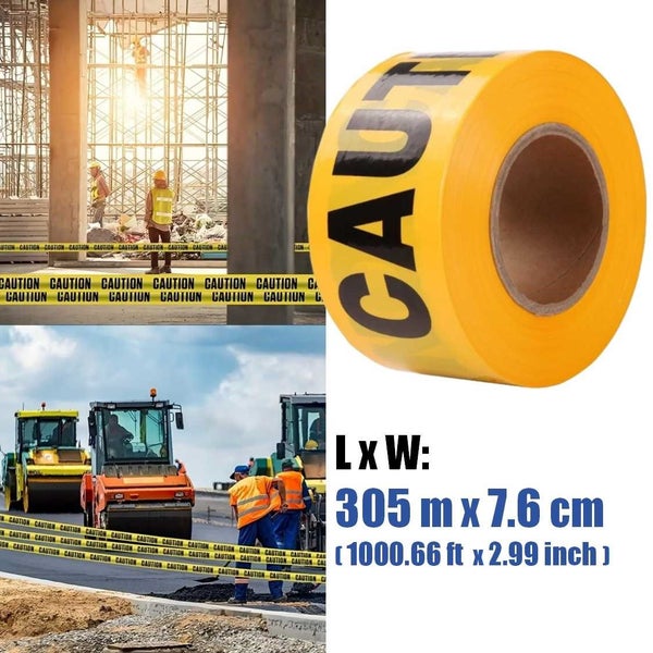 Concrete Mixer Tools Caution Barrier Tape *Local Clearance* Carousel 1