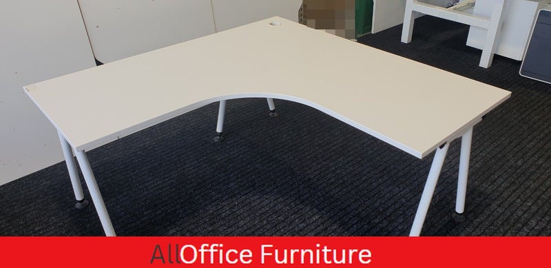 White Office Desk - N.Z made - Top Quality Carousel 1