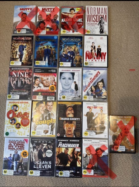 DVDs $3 each Carousel 1