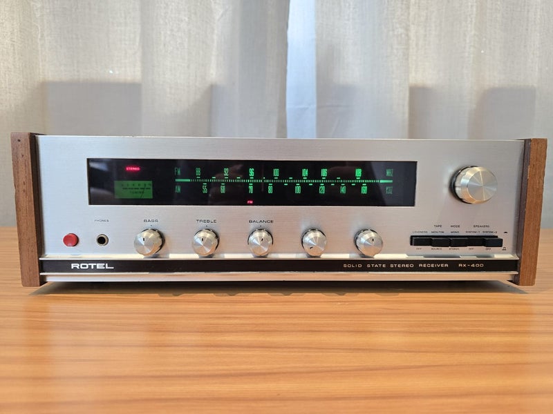 Vintage Rotel RX-400 Stereo Receiver Carousel 1