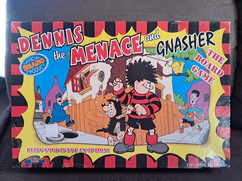 Beano Dennis the Menace Board Game Carousel 1
