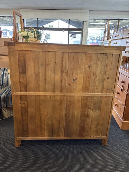 Contemporary White Oak 5Dr Tallboy Carousel 17