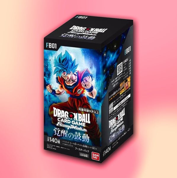 Dragon Ball Super Fusion World Awakened Pulse Japanese Booster Box FB-01 Carousel 1
