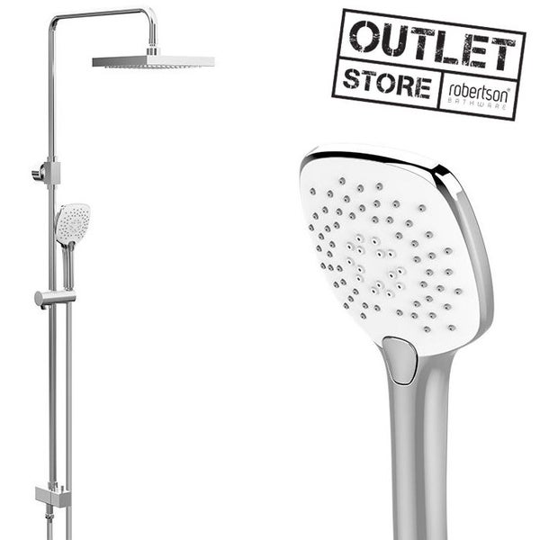 CYGNET COLUMN SHOWER SQUARE 3 FUNCTION CHROME Carousel 1