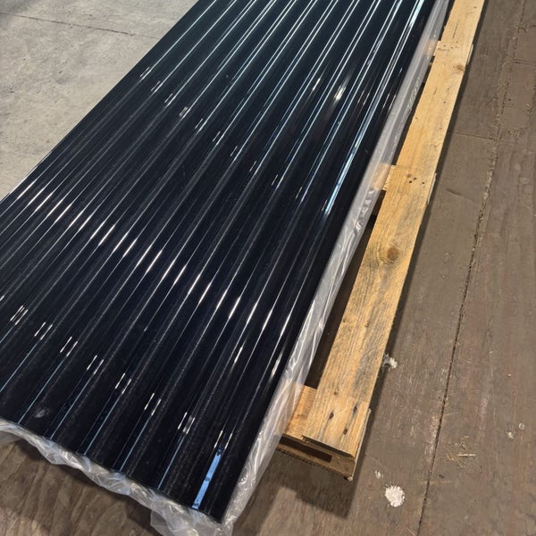 3.6m Polycarbonate Corrugated Tinted Roofing Carousel 1