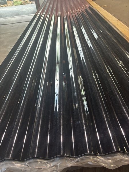 3.6m Polycarbonate Corrugated Tinted Roofing Carousel 3