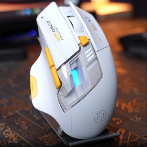inphic® A9 Explorer Bluetooth Gaming Mouse, White Carousel 2