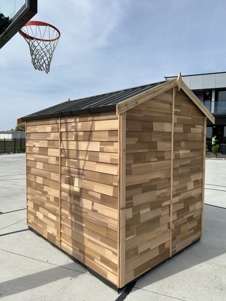 Cedar Shed Kitset Millbrook - Finger Joint Carousel 6