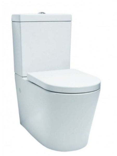 Toilet - Edge Back To Wall Toilet Suite Rimless With Slim Seat - New in the box Carousel 1