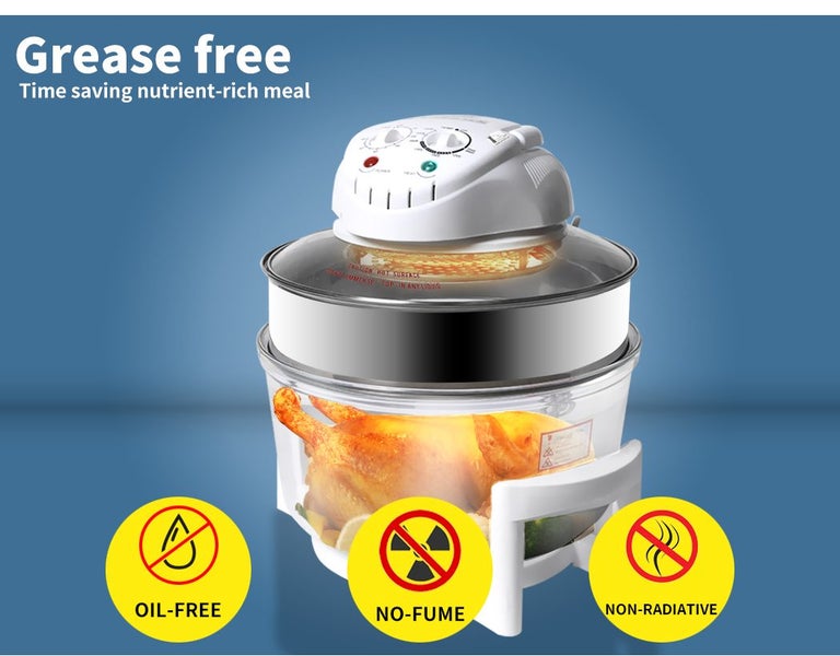 Spector Air Fryer Electric Convection Oven Accessories Healthy Cooker 17L Carousel 2