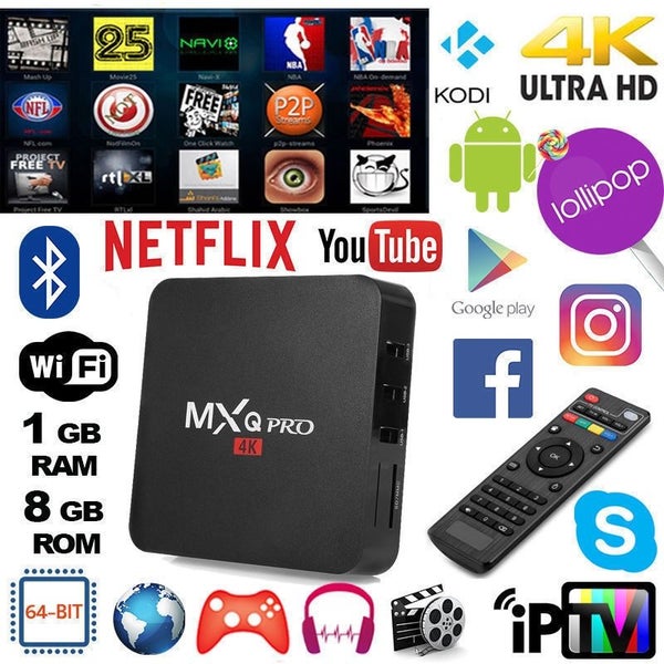 MXQ Pro 4K - Smart TV Box T96 Carousel 1
