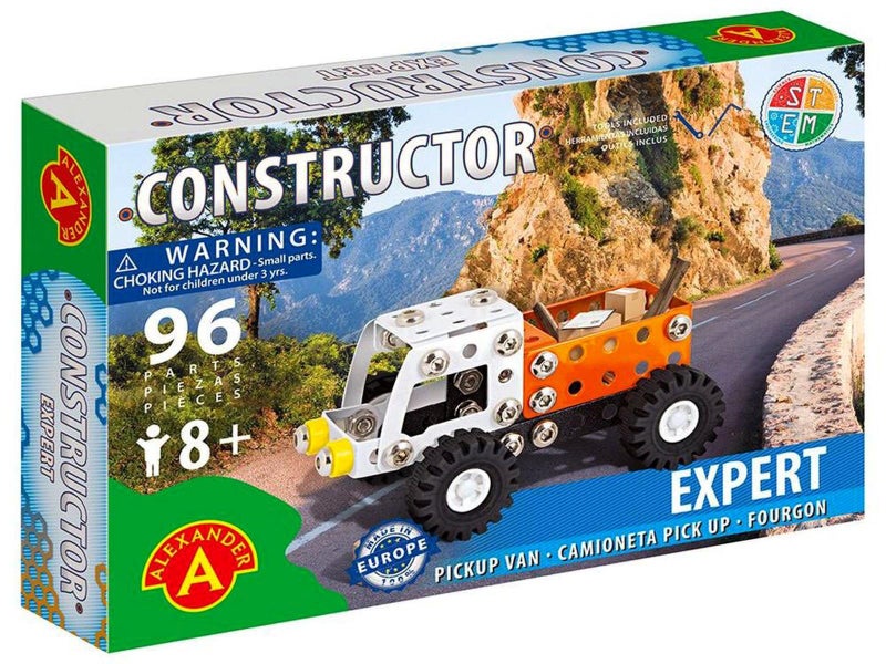 Constructor: Expert Pickup Model Toy, 96 Piece by - Carousel 1