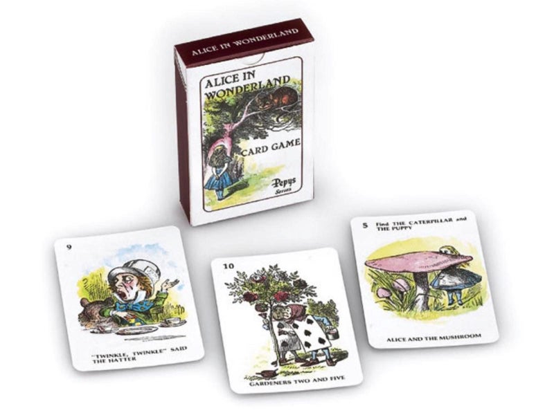 Gibsons Pepys Alice In Wonderland Card Game Carousel 1