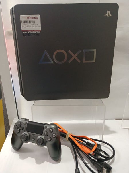 PS4 Slim Console Sony Days of Play Special Edition Steel Black 1TB - B16133024-1 Carousel 1