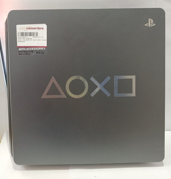 PS4 Slim Console Sony Days of Play Special Edition Steel Black 1TB - B16133024-1 Carousel 2