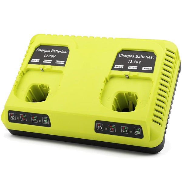 Battery Charger & Battery for RYOBI 18V battery Carousel 2