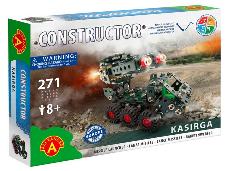 Constructor: Kasirga Missle Launcher Model Toy, 271 Piece by - Carousel 1