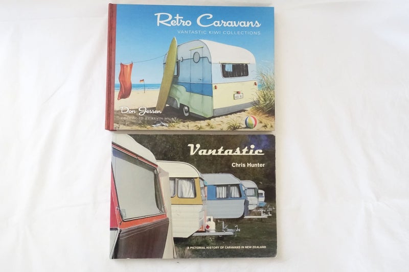 2 x Vantastic Books More Retro Caravans & A Pictorial History of... (SKU BK24) Carousel 1
