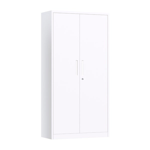 2-door steel office filing Storage Cabinet with Recessed Handle Carousel 1