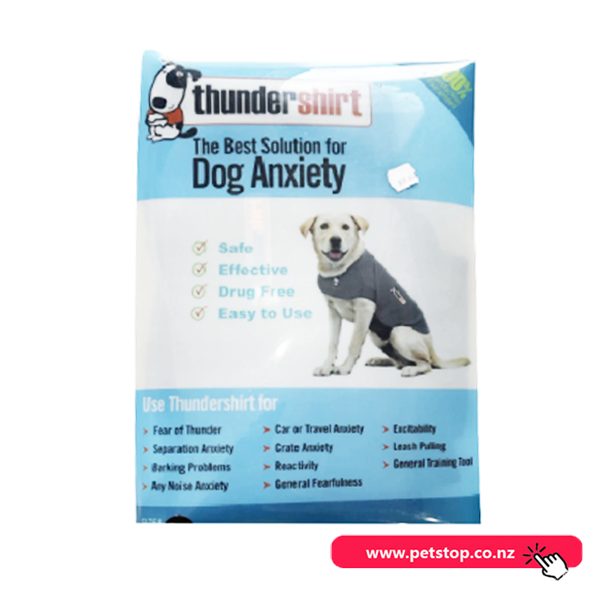 Thundershirt Grey Dog Calming Polo-XL Carousel 1