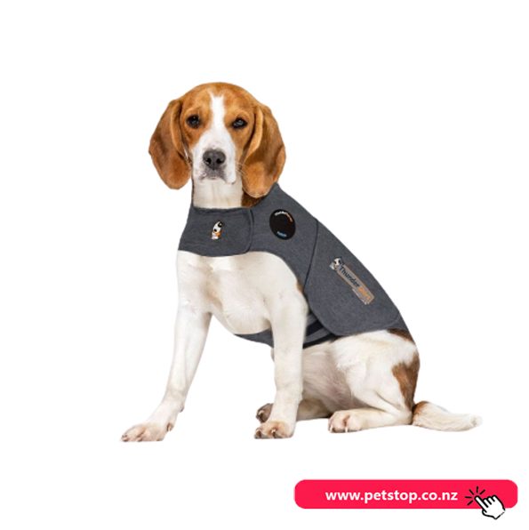 Thundershirt Grey Dog Calming Polo-XL Carousel 2