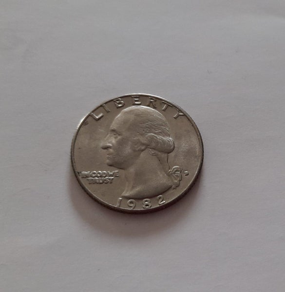 Liberty coin 1982 United States quarter dollar Carousel 2