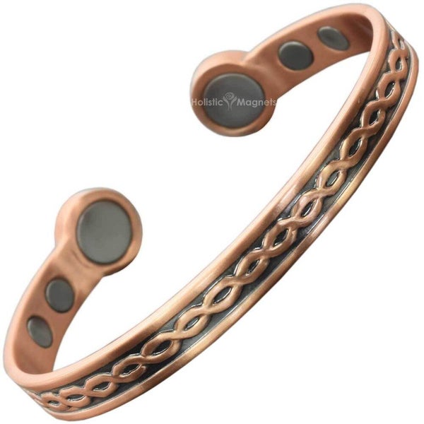 Magnetic Bracelet Healing Arthritis Pain Copper Bracelet Magnetic Therapy - HGB Carousel 2