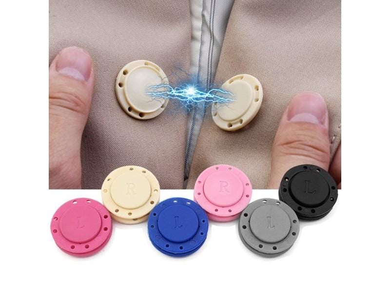Invisible Magnet Buttons Sewing Accessories For Jackets Cardigans Carousel 2