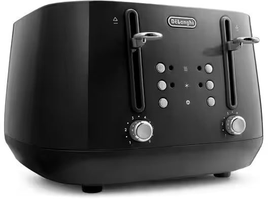 Delonghi Eclettica 4 Slice Toaster - Black (CTY4003BK) Carousel 1