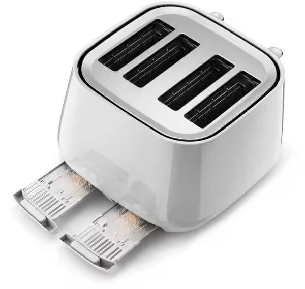 Delonghi Eclettica 4 Slice Toaster - White (CTY4003W) Carousel 2