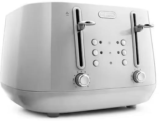 Delonghi Eclettica 4 Slice Toaster - White (CTY4003W) Carousel 3
